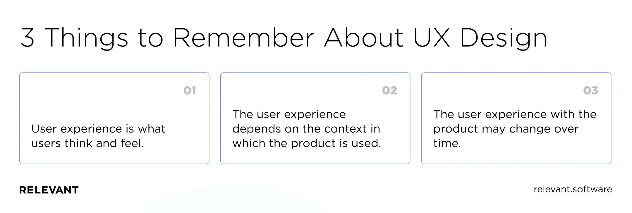 3 Things to Remember About UX Design