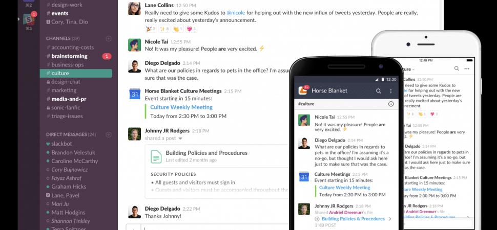 Slack - corporate messenger for remote teams