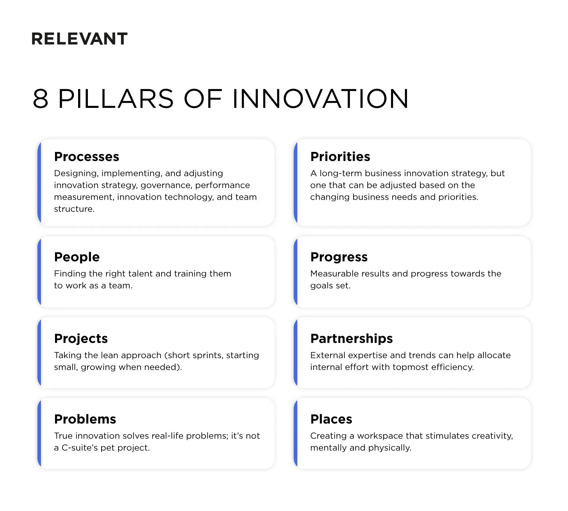 8 Pillars of Innovation