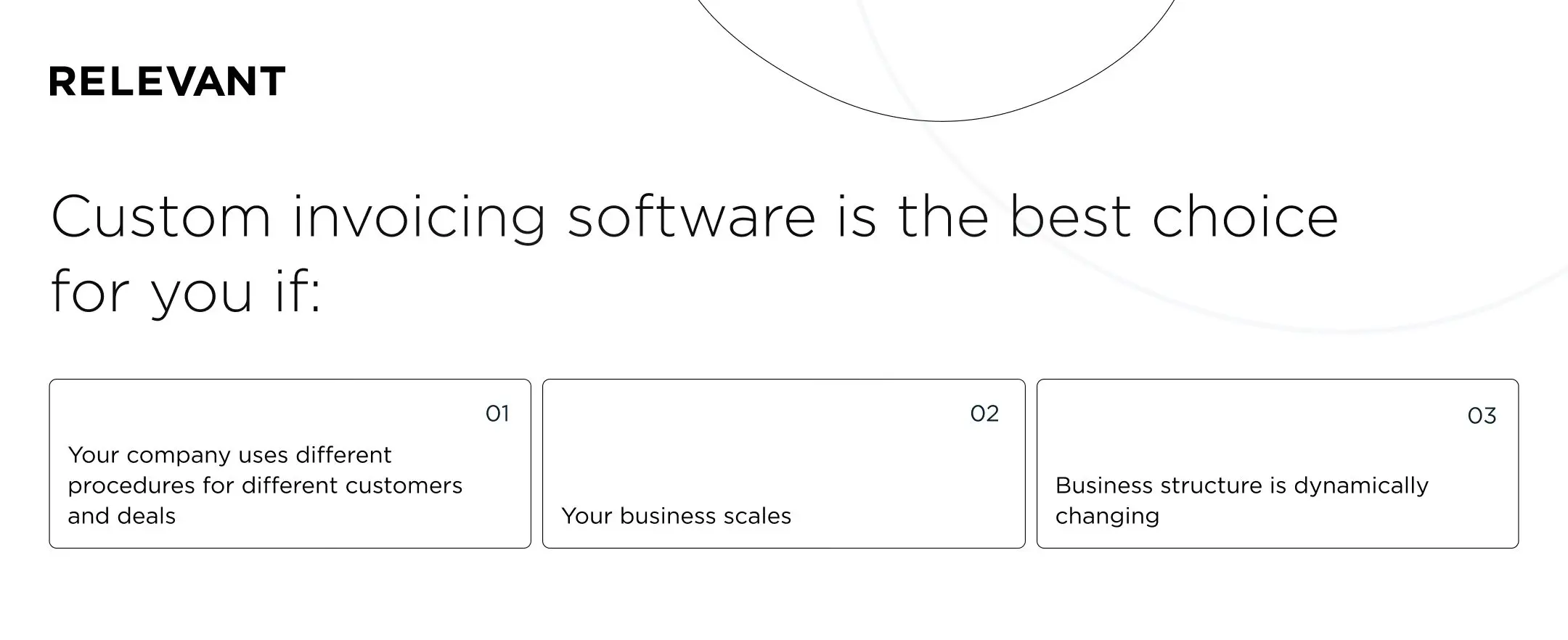 when to choose custom invoicing software?