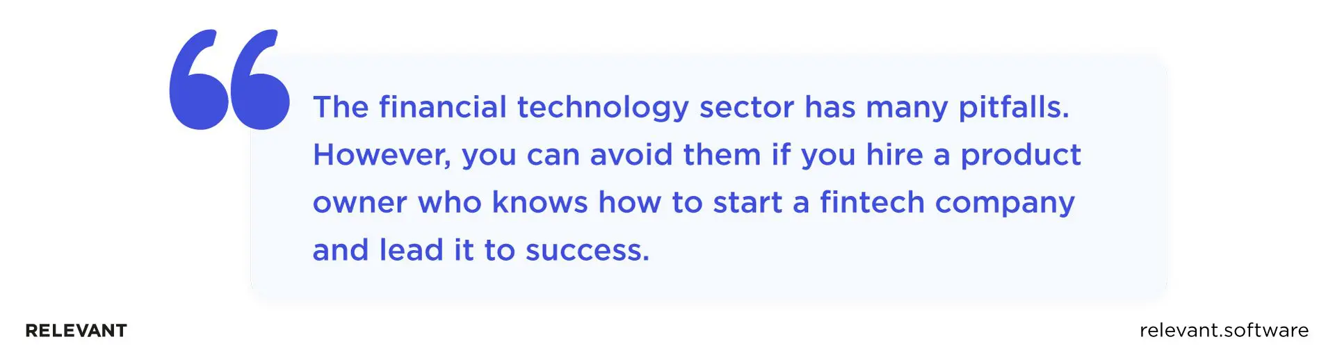 product owner will help you start a fintech company