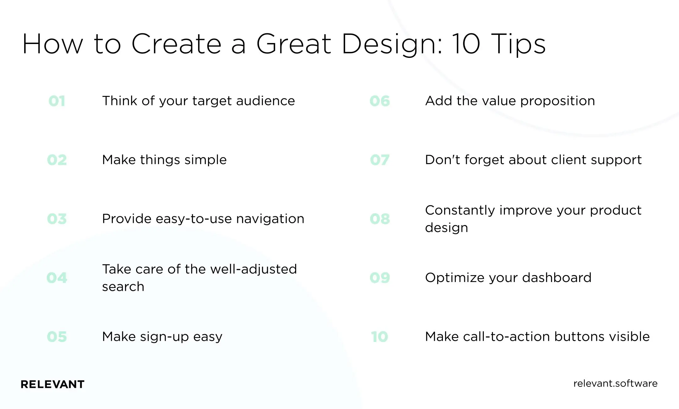 How to Create a Great SaaS Design: 10 Tips