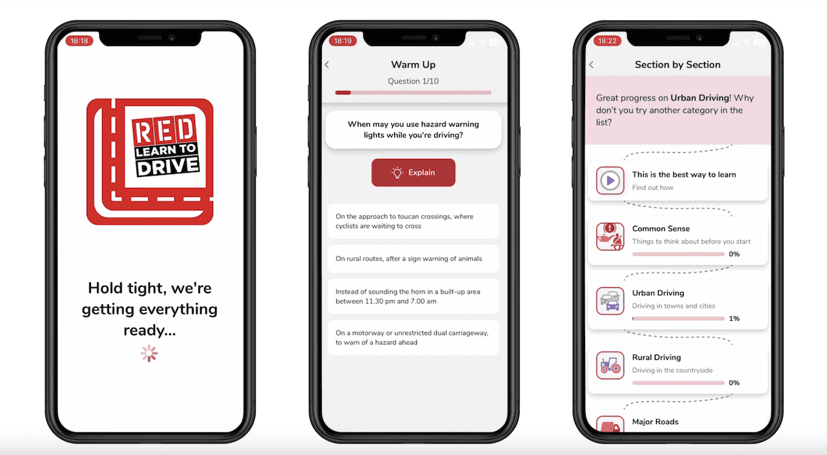 Learn to Drive with RED