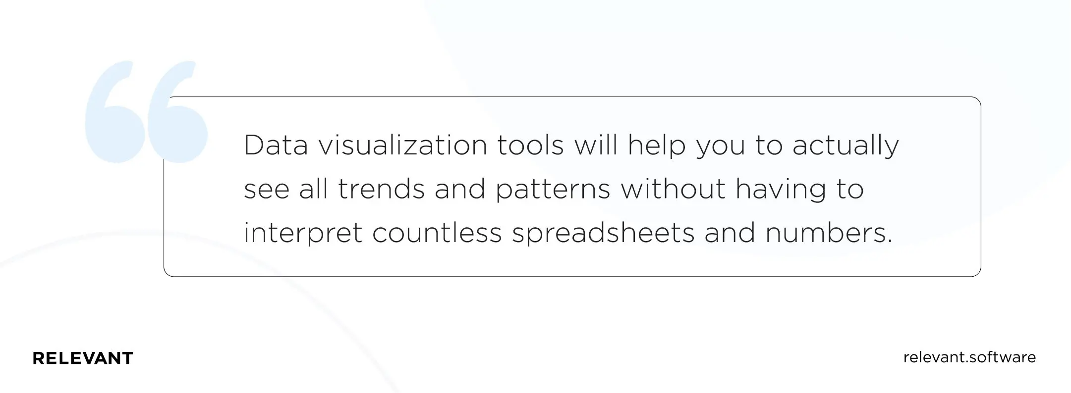 Data visualization software development