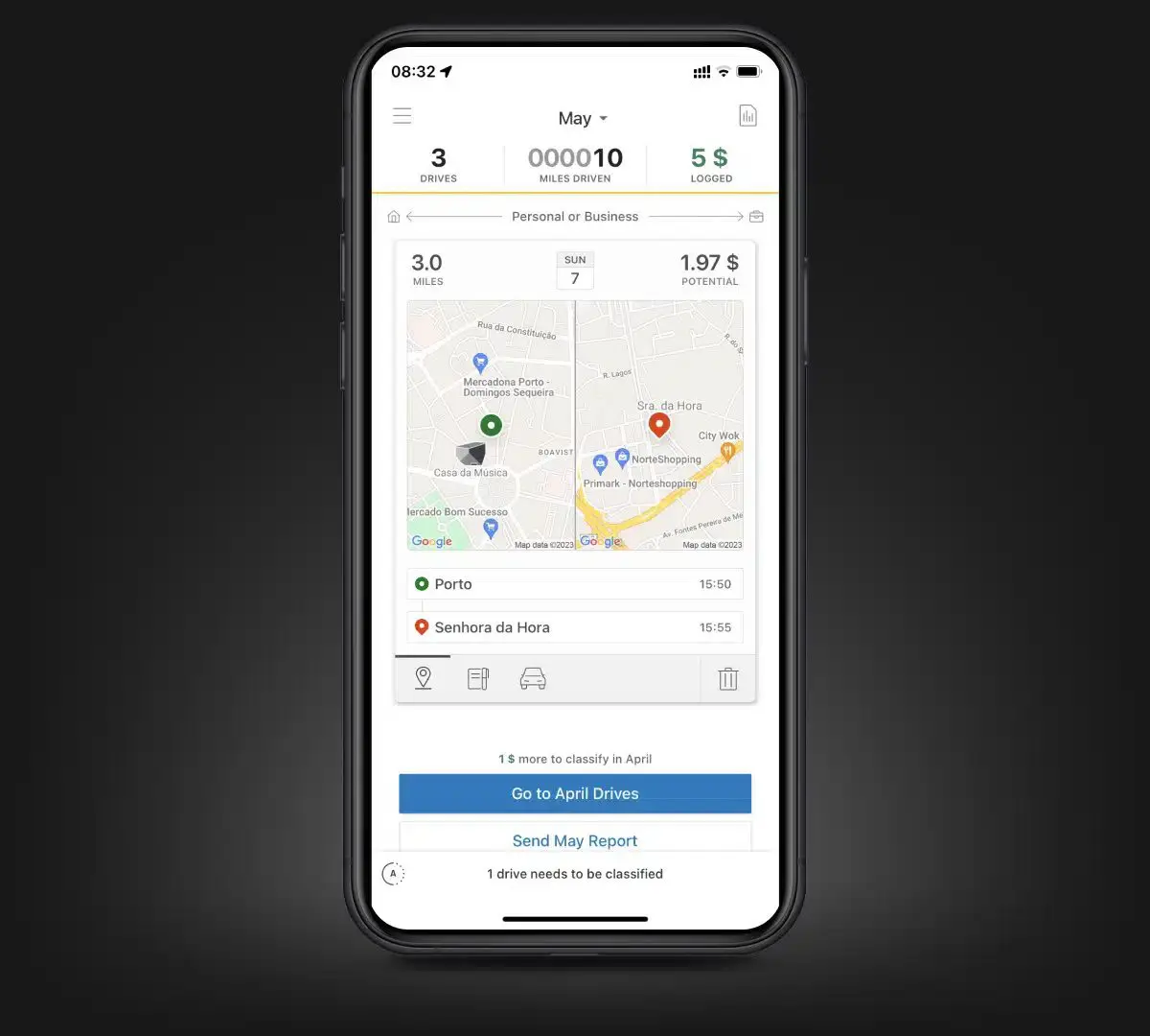 MileIQ app