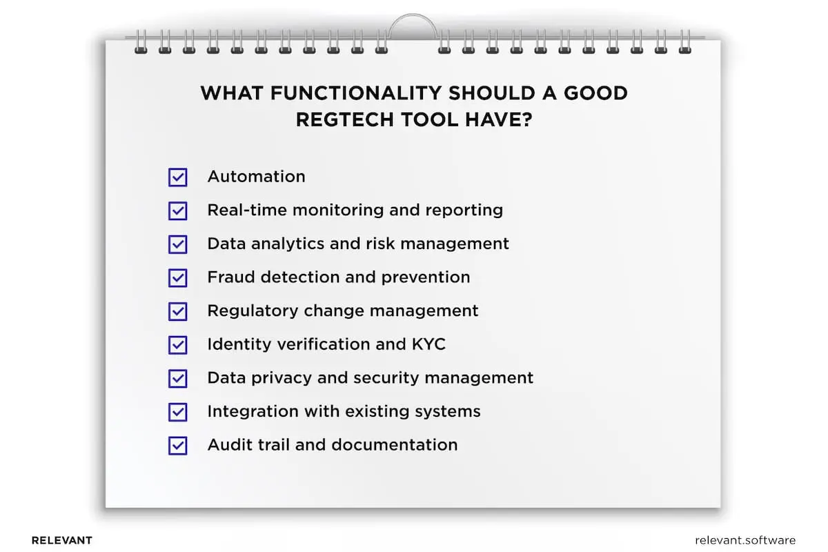 Key Features of RegTech