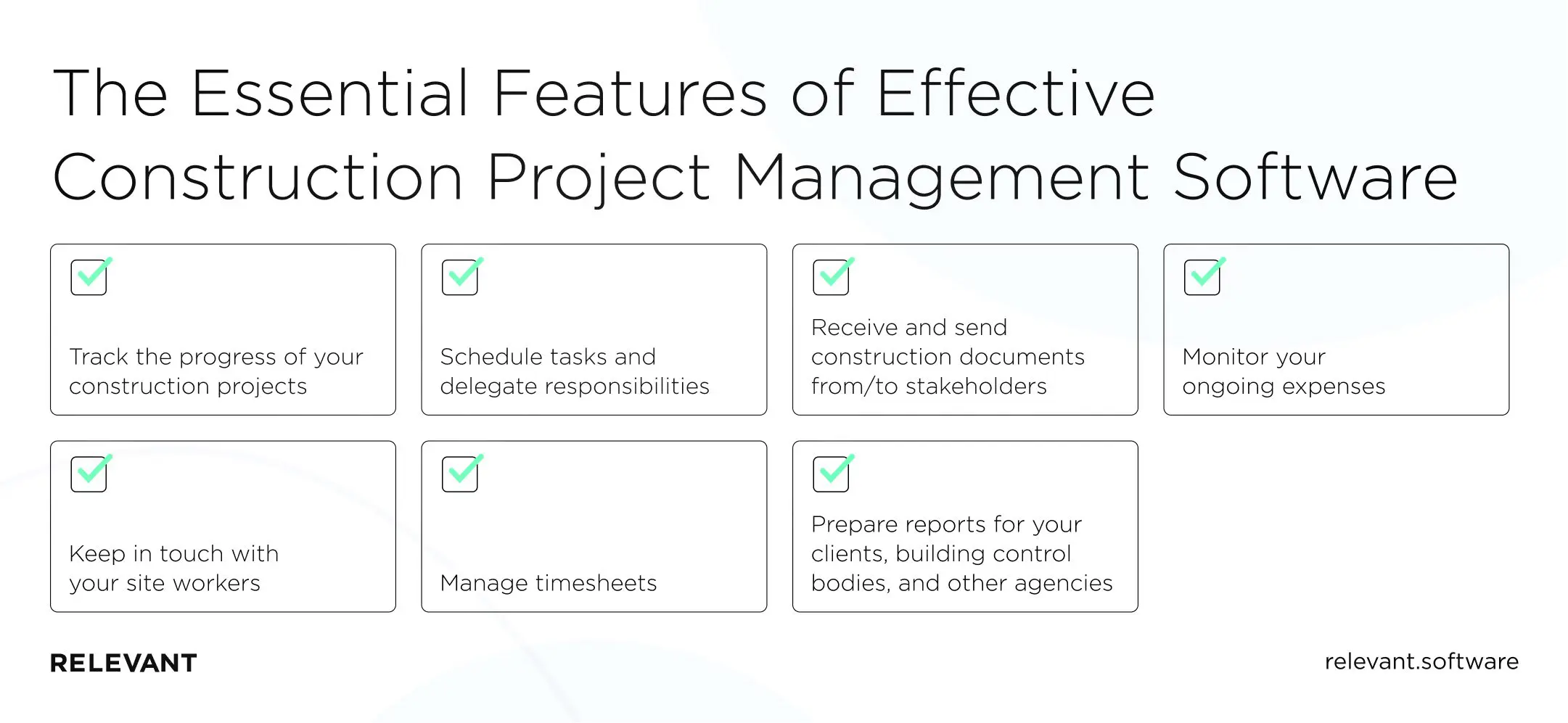 The Essential Features of Effective Construction Project Management Software