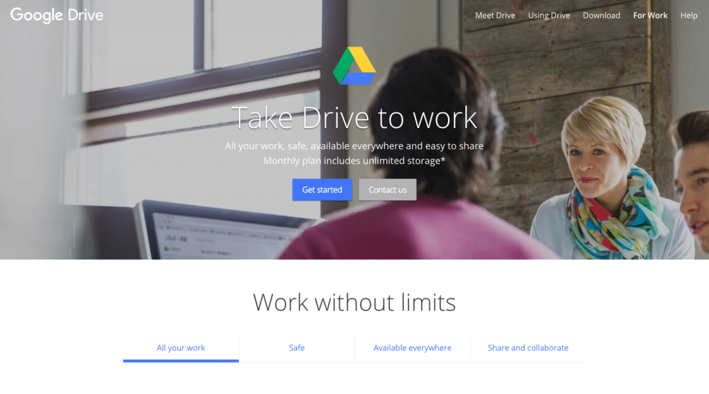 Google Drive for remote software development team management
