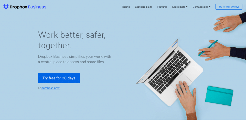 Dropbox software development collaboration tools
