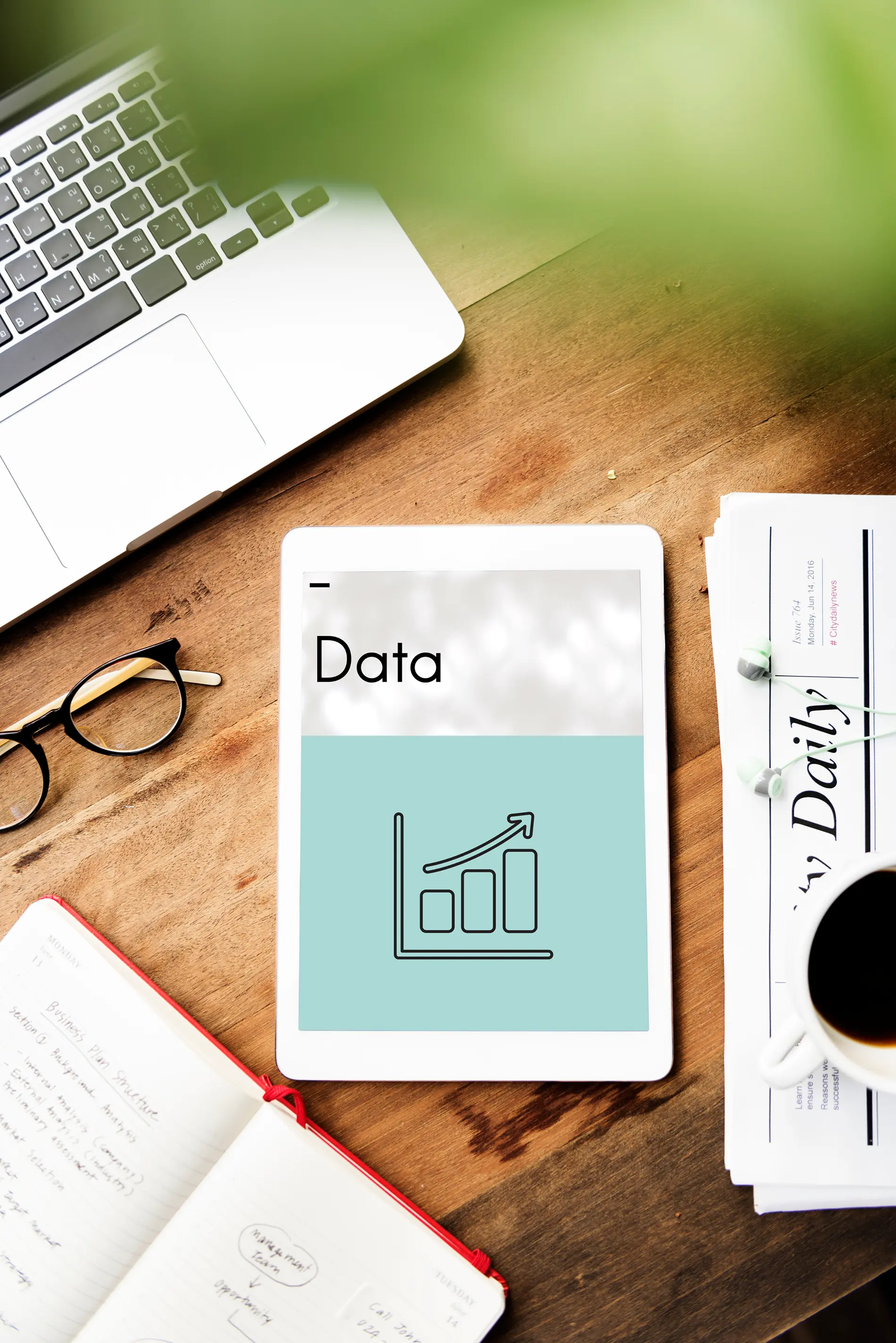 Our data<br />
management process
