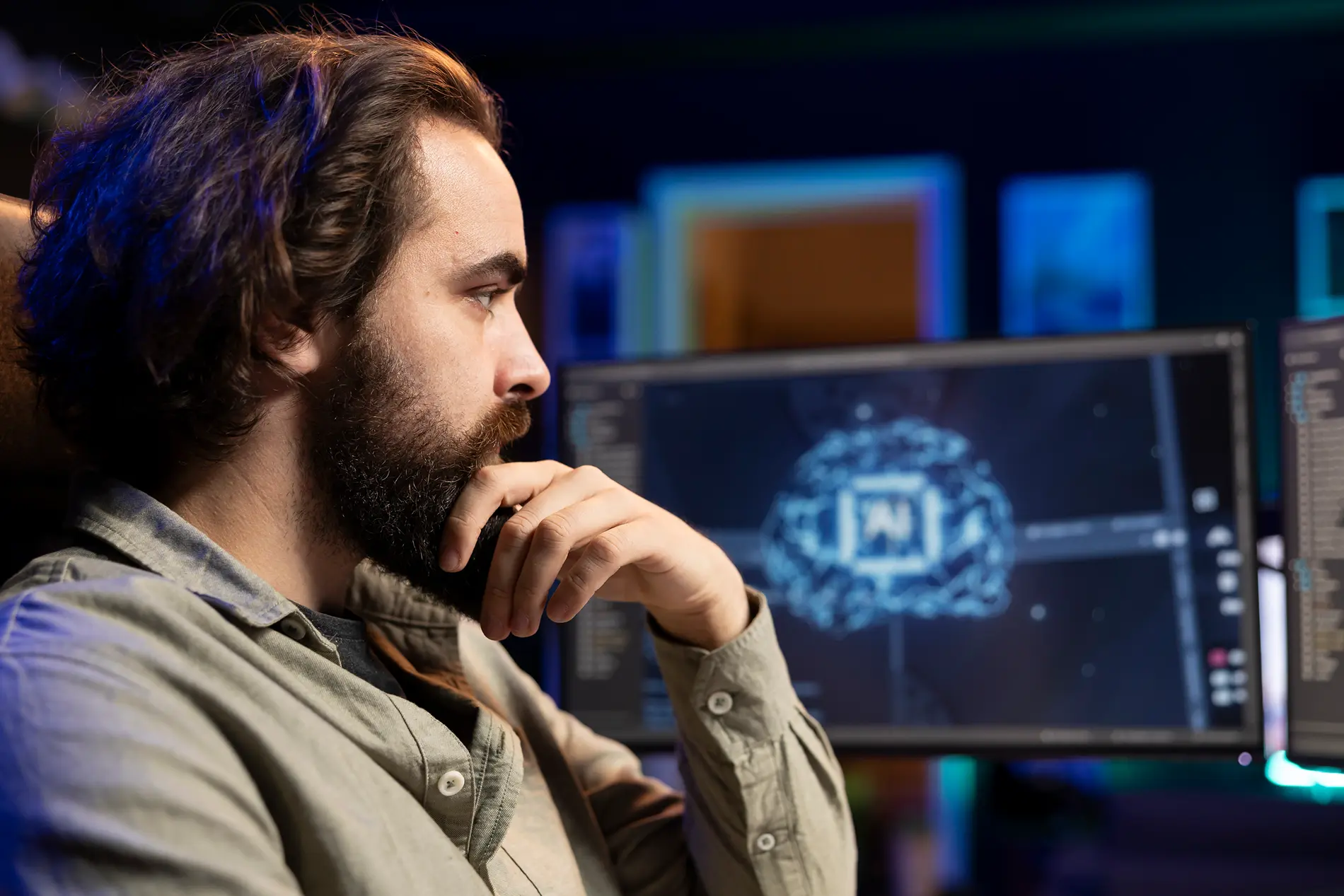 Our generative<br />
AI development process
