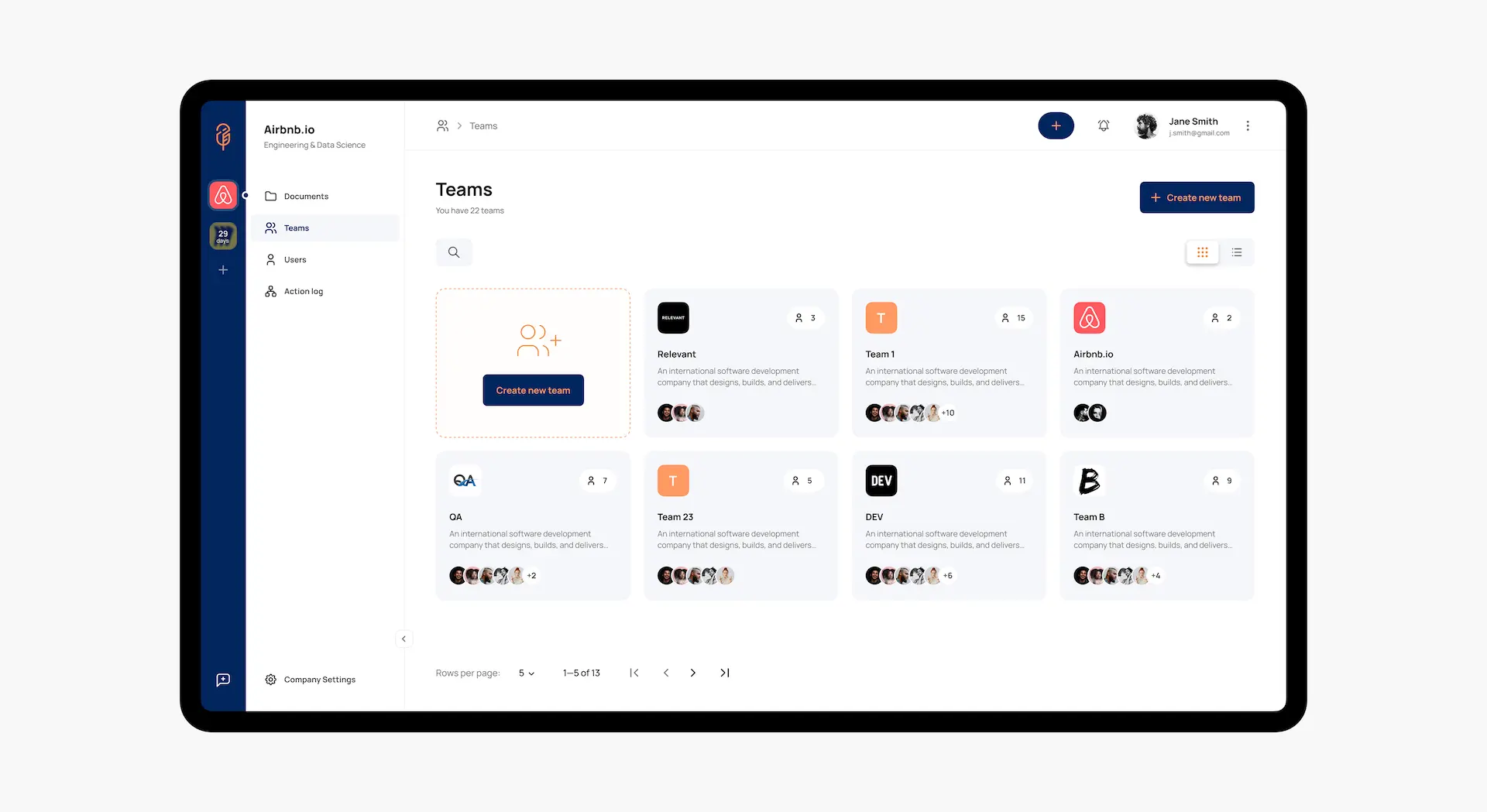 users-and-team-management