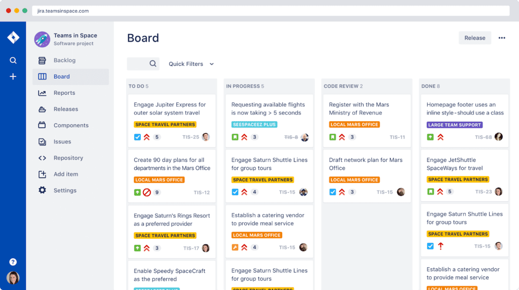 Jira - 10 best collaboration tools for effective work with your remote product development team