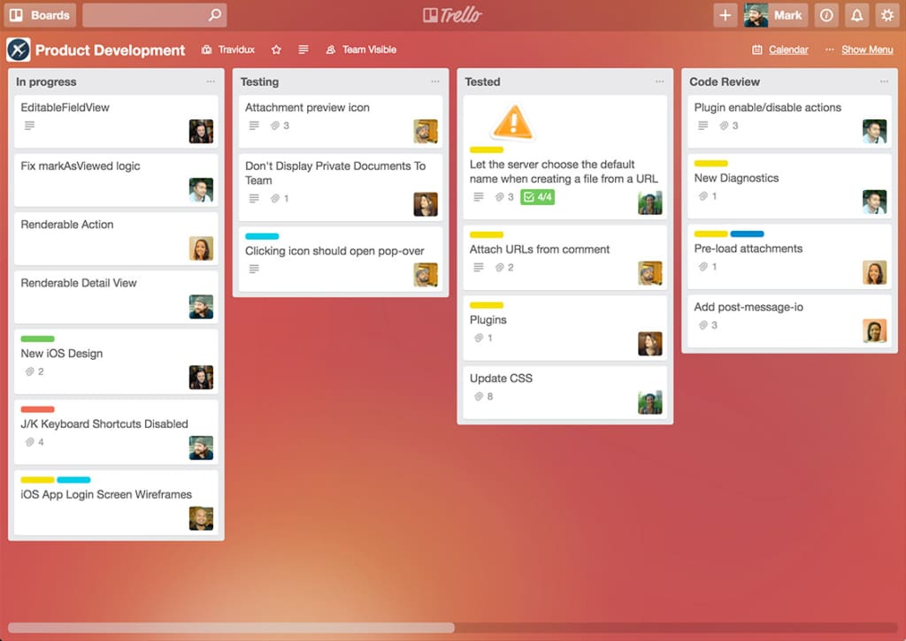 Trello - 10 best collaboration tools for effective work with your remote product development team