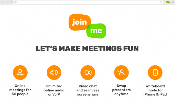 Join me - screen sharing tool for remote team management