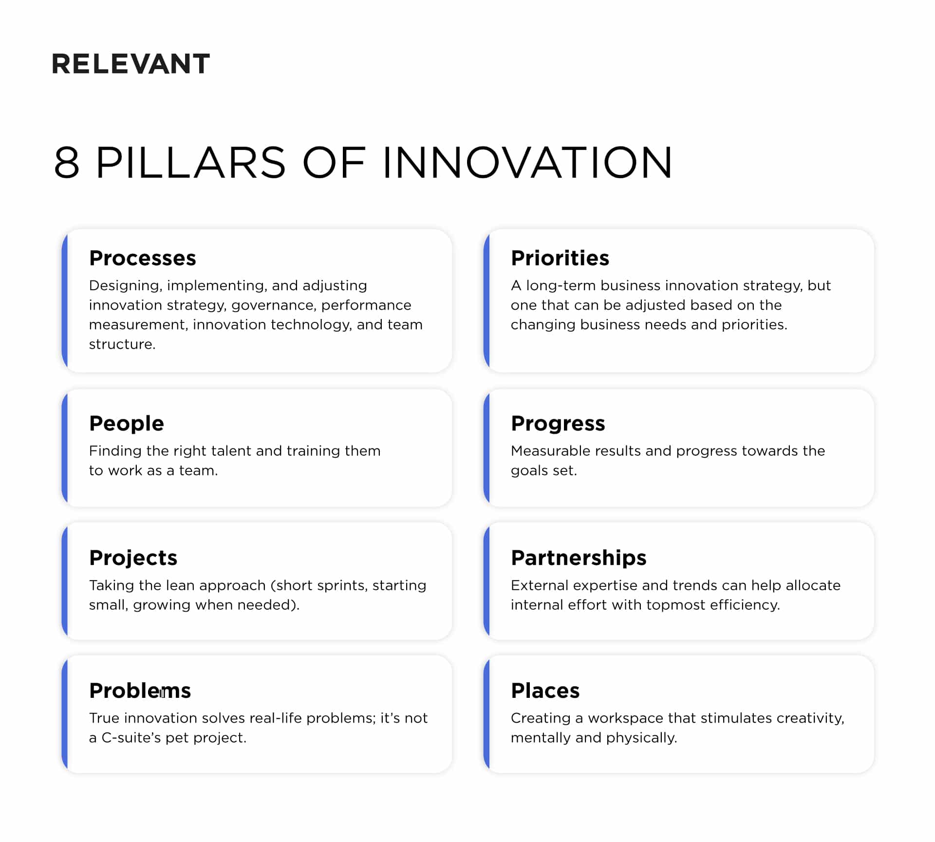 8 Pillars of Innovation