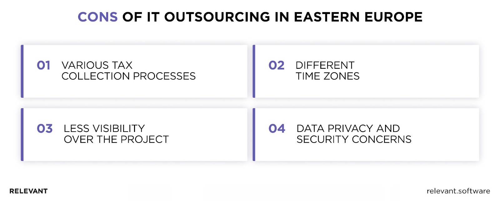 Cons of IT Outsourcing to Eastern Europe