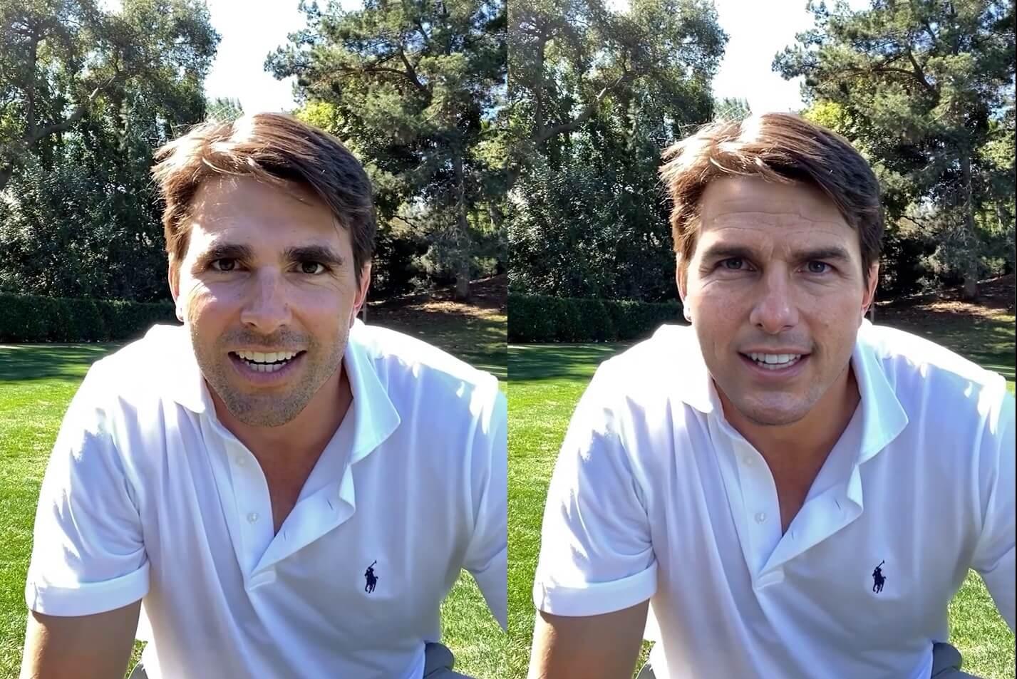 Example of deepfake Tom Cruise