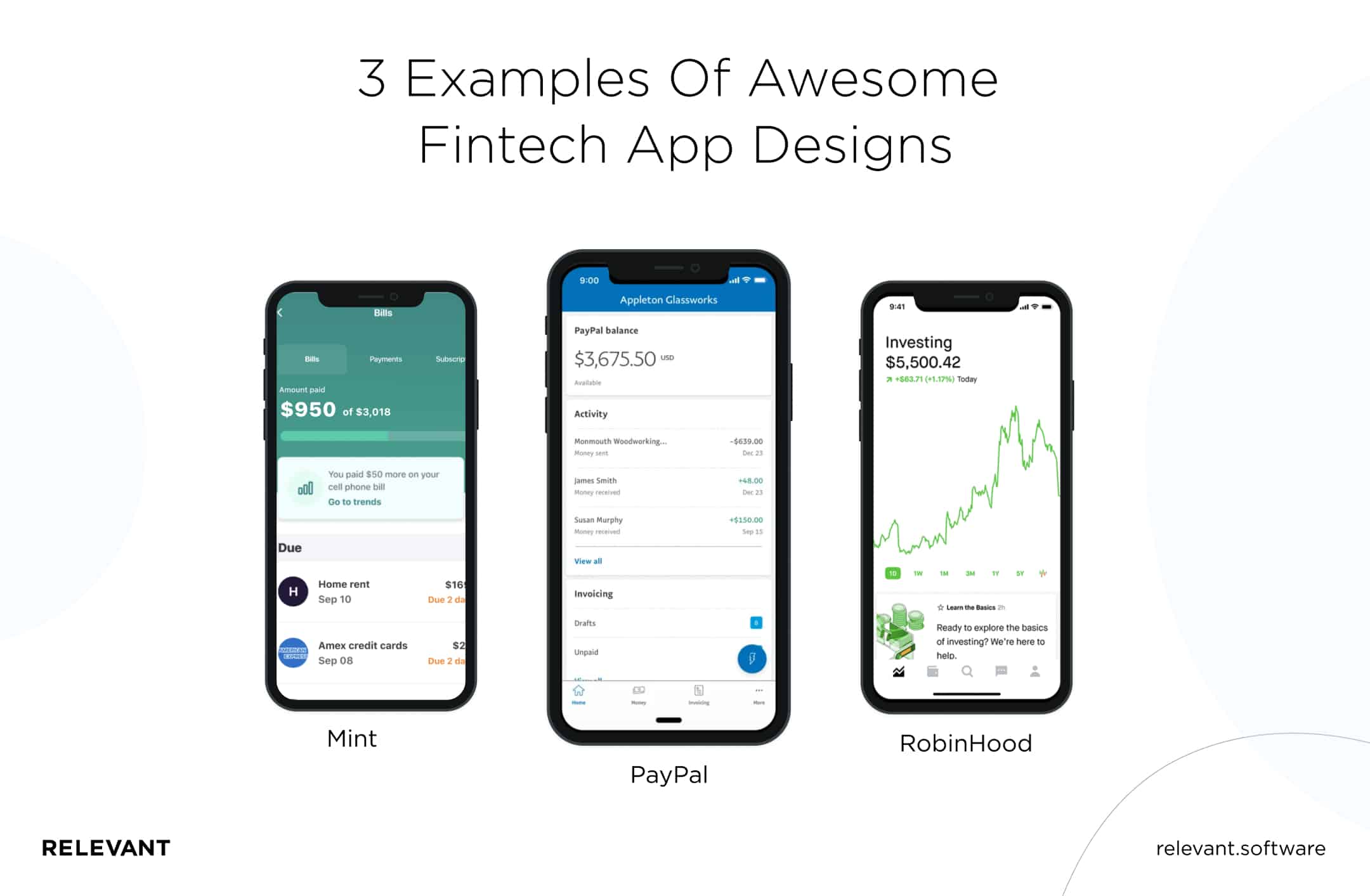 3 Examples Of Awesome Fintech App Designs