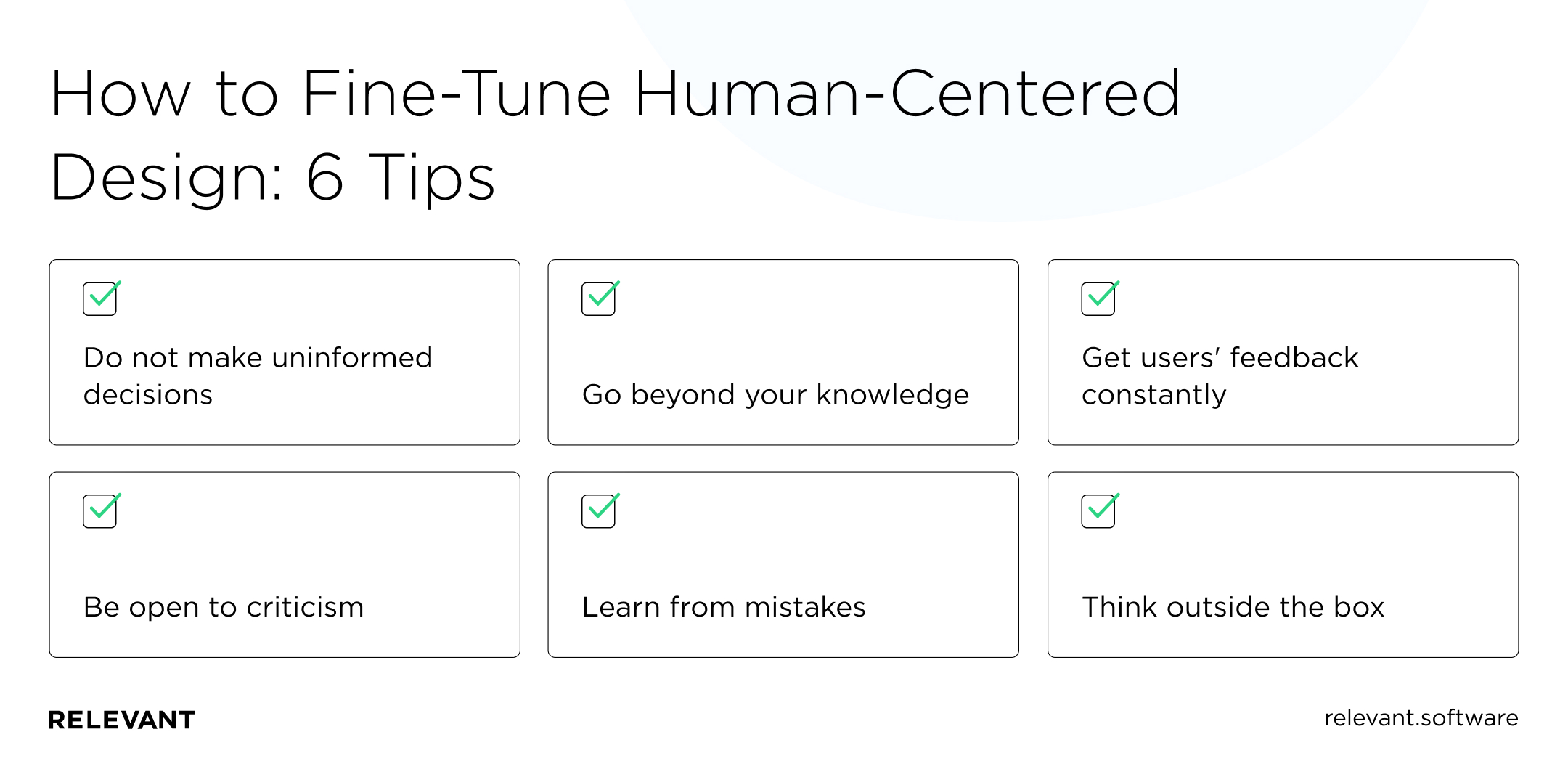 How to Fine-Tune Human-Centered Design: 5 Tips