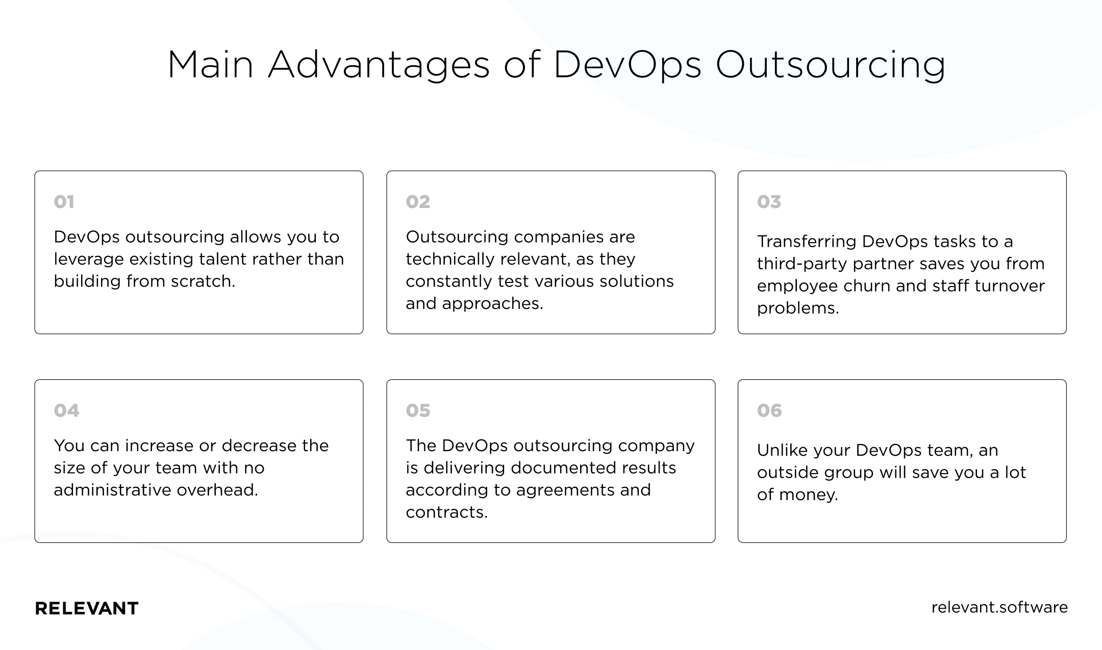 Main Advantages of DevOps Outsourcing