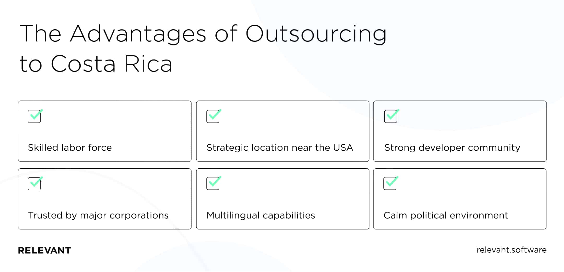 Advantages of software outsourcing to costa rica