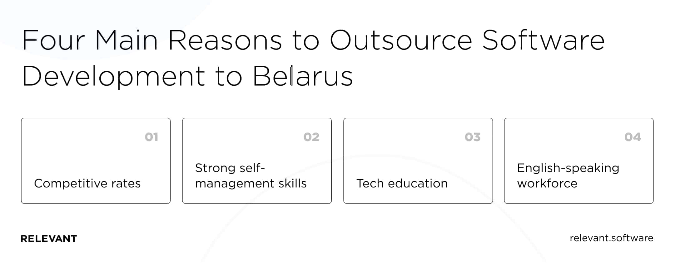 why outsource to belarus