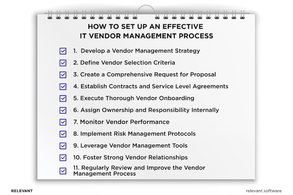  IT Vendor Management Strategies