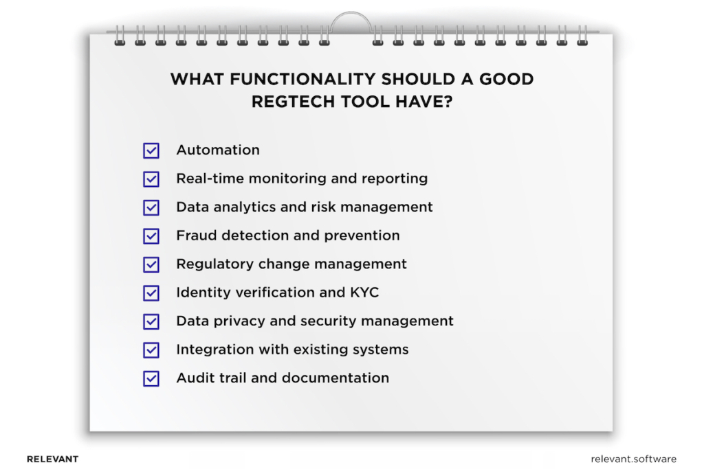 Key Features of RegTech