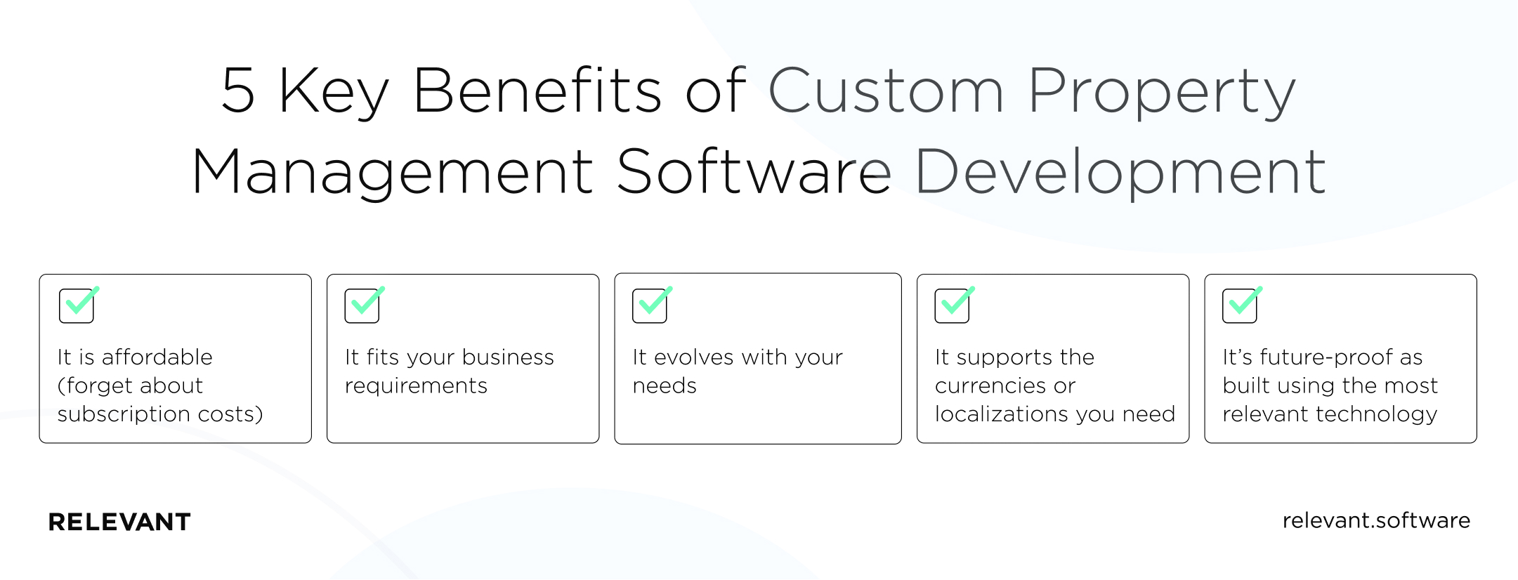 5 Key Benefits of Custom Property Management Software Development