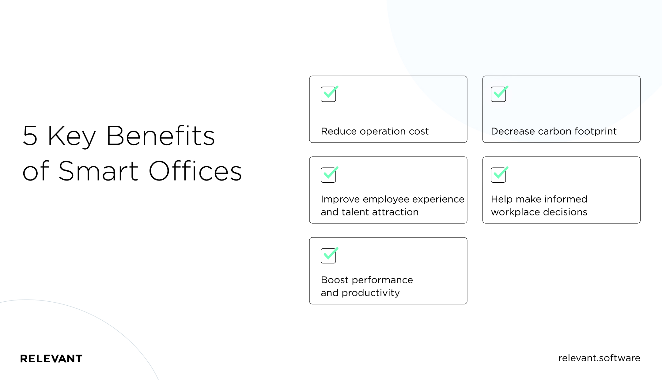 5 Key Benefits of Smart Offices