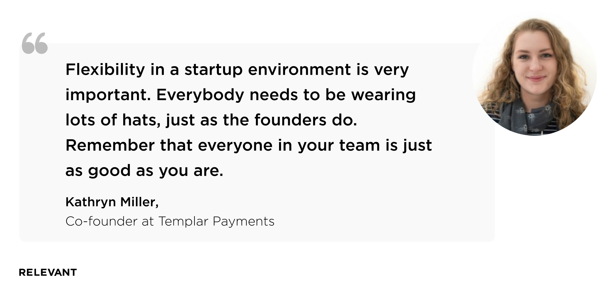 Kathryn Miller, co-founder of Templar Payments