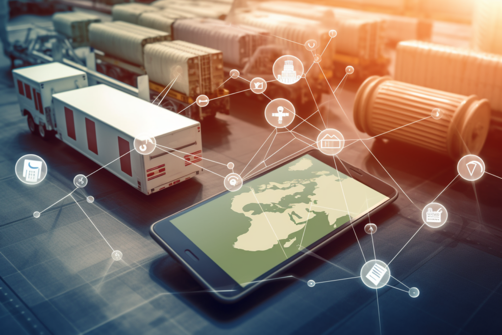 IoT technology in supply chain management