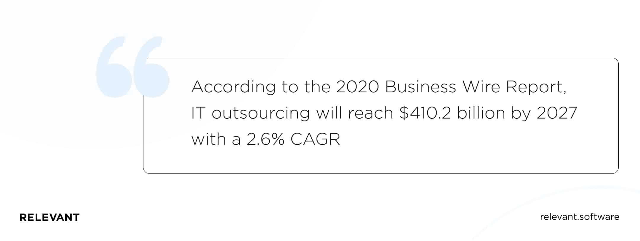 growth of IT outsourcing
